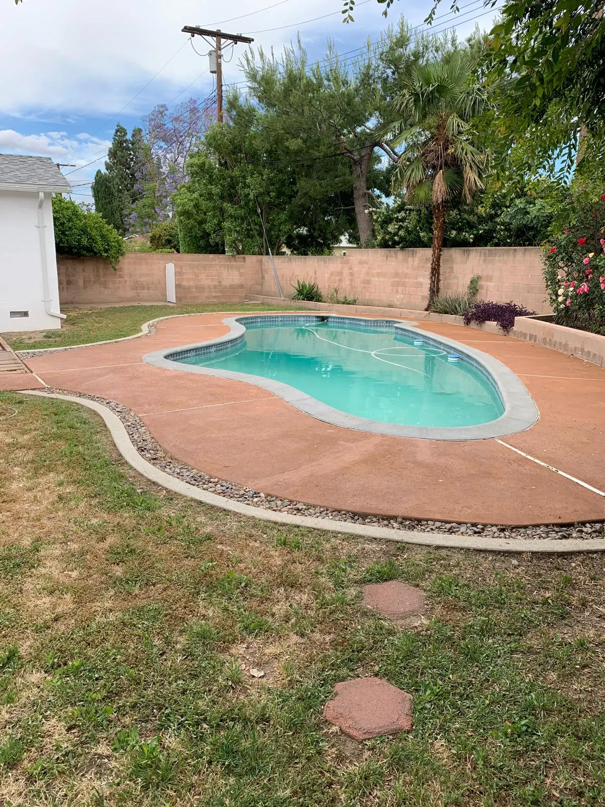 Residential Pool Deck Cleaning Assessment